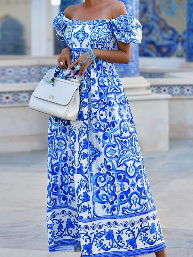 Amalfi | Elegant Strapless Maxi Dress