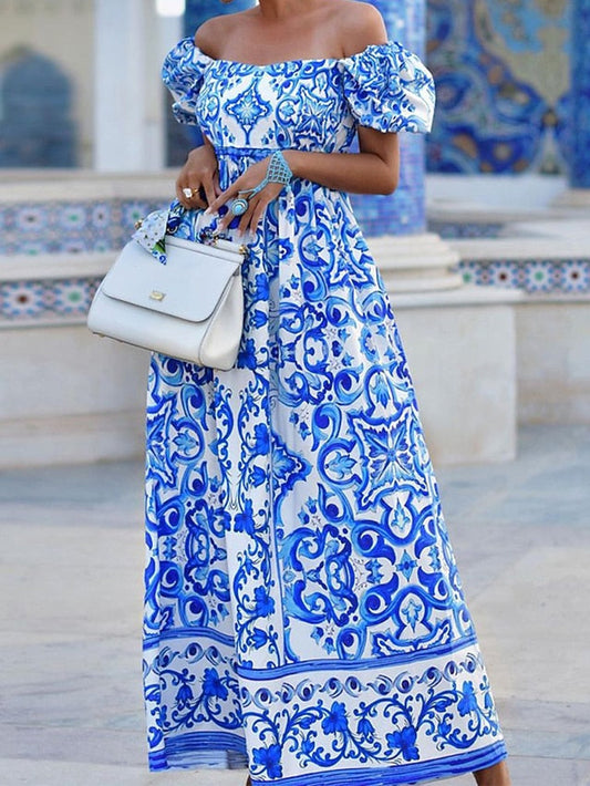 Amalfi | Elegant Strapless Maxi Dress